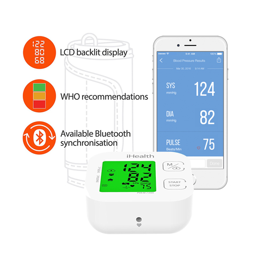 iHealth Track Smart Blood Pressure Monitor